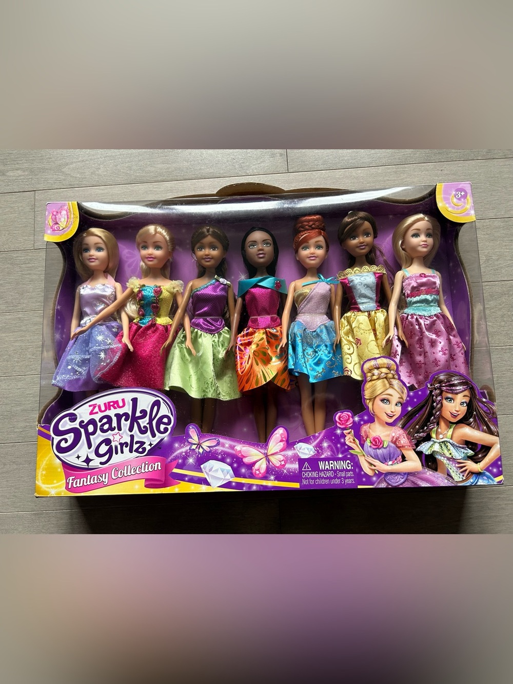 Zuru Fantasy Collection Sparkle Girlz Doll Set - 7 Pack